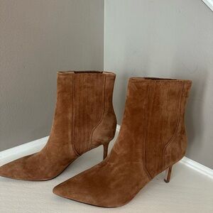 Veronica Beard Lisa 70mm Pointed Toe Bootie